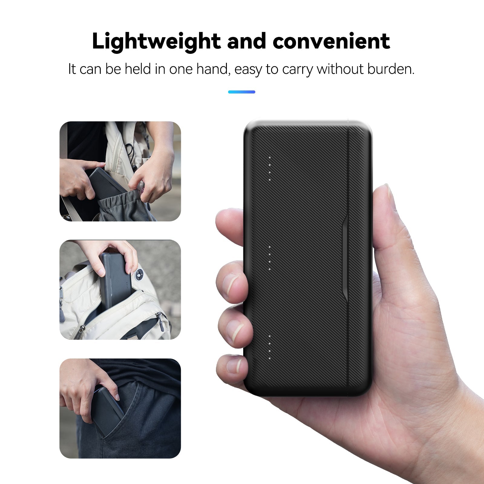 Telesin three card slot charging case for DJI Action 5/6