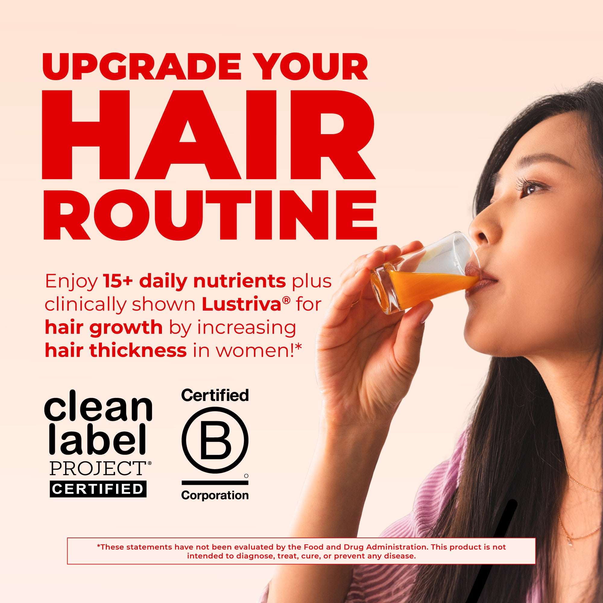 Liquid Morning Multivitamin + Hair Growth