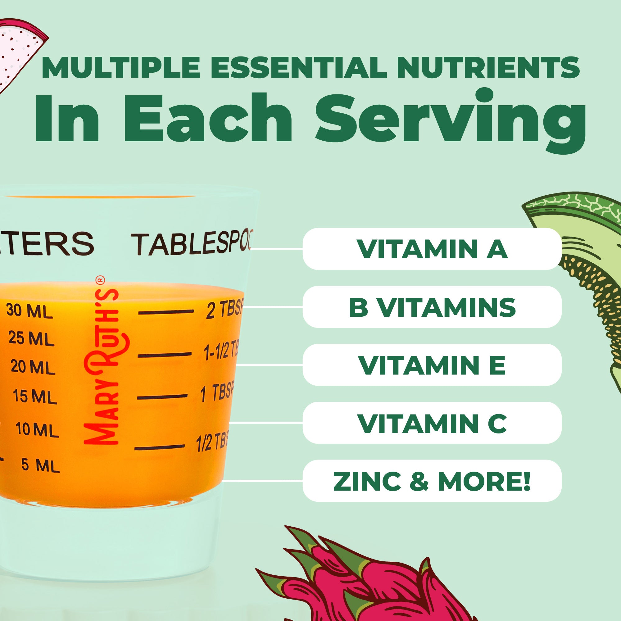 Liquid Morning Multivitamin + Hair Growth