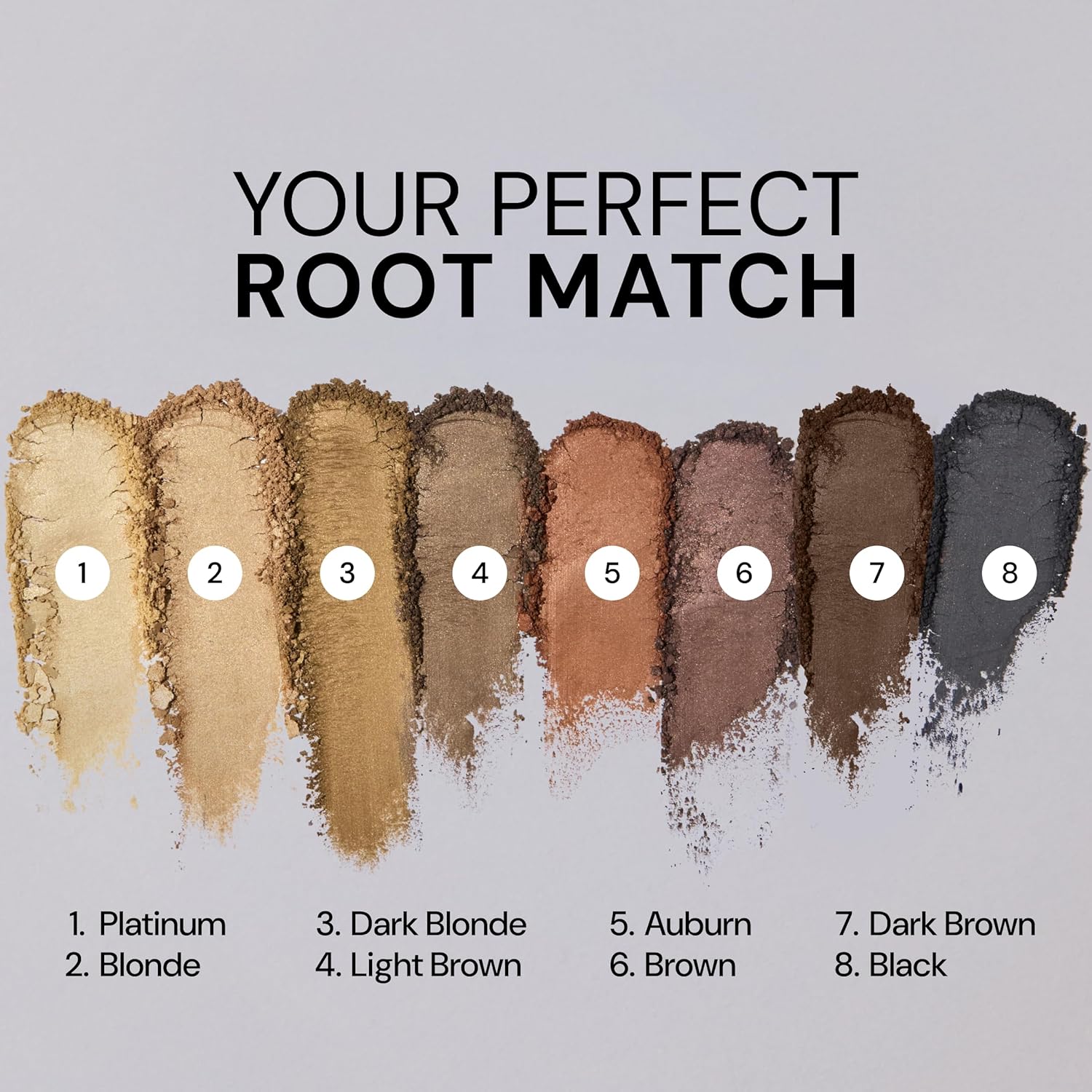 L'ANGE HAIR RootMatch Instant Root Cover Up Powder | Conceals Grays & Sparse Spots | Extends Highlights | Transfer- & Water-Resistant | For All Hair Types (Brown)