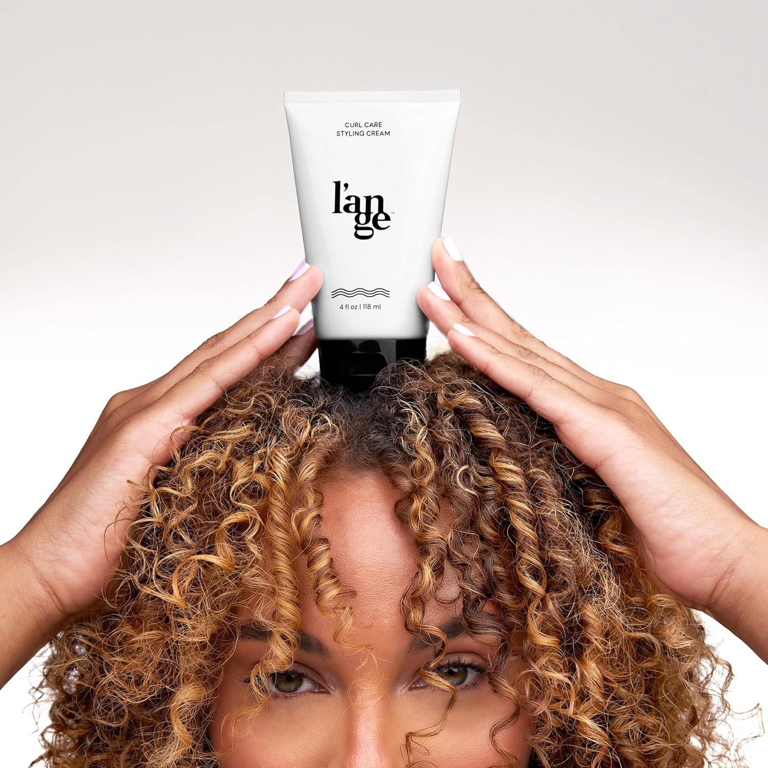 L'ANGE Hair Styling Cream for Curly Hair, Defines and Enhances Curl Pattern, Hydrates , Reduces Frizz, Sulfate, Paraben and Silicone Free, 8 oz