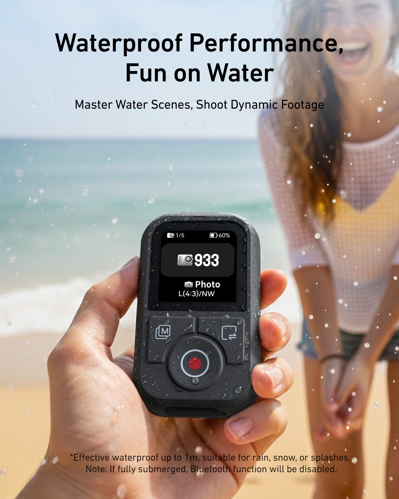 TELESIN T13 Waterproof Bluetooth Remote Control for DJI