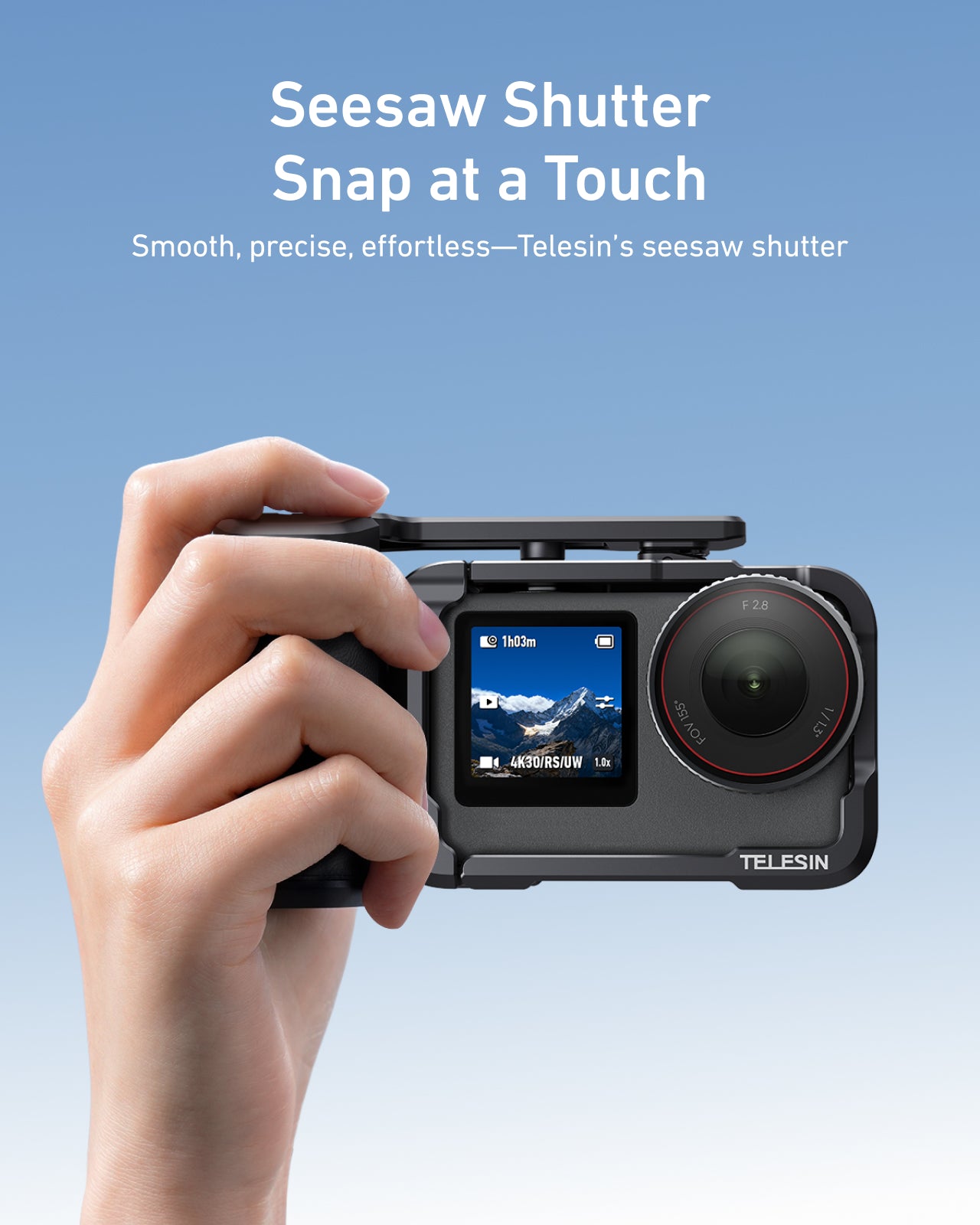 TELESIN StreetGrip Kit for Action 6