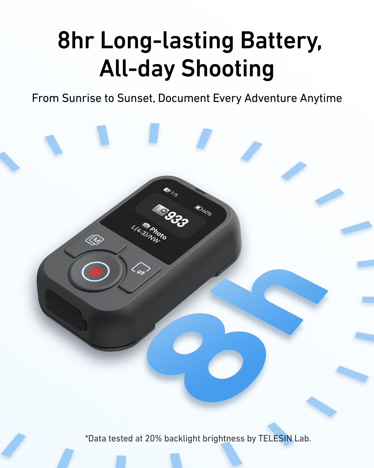 TELESIN T13 Waterproof Bluetooth Remote Control for DJI