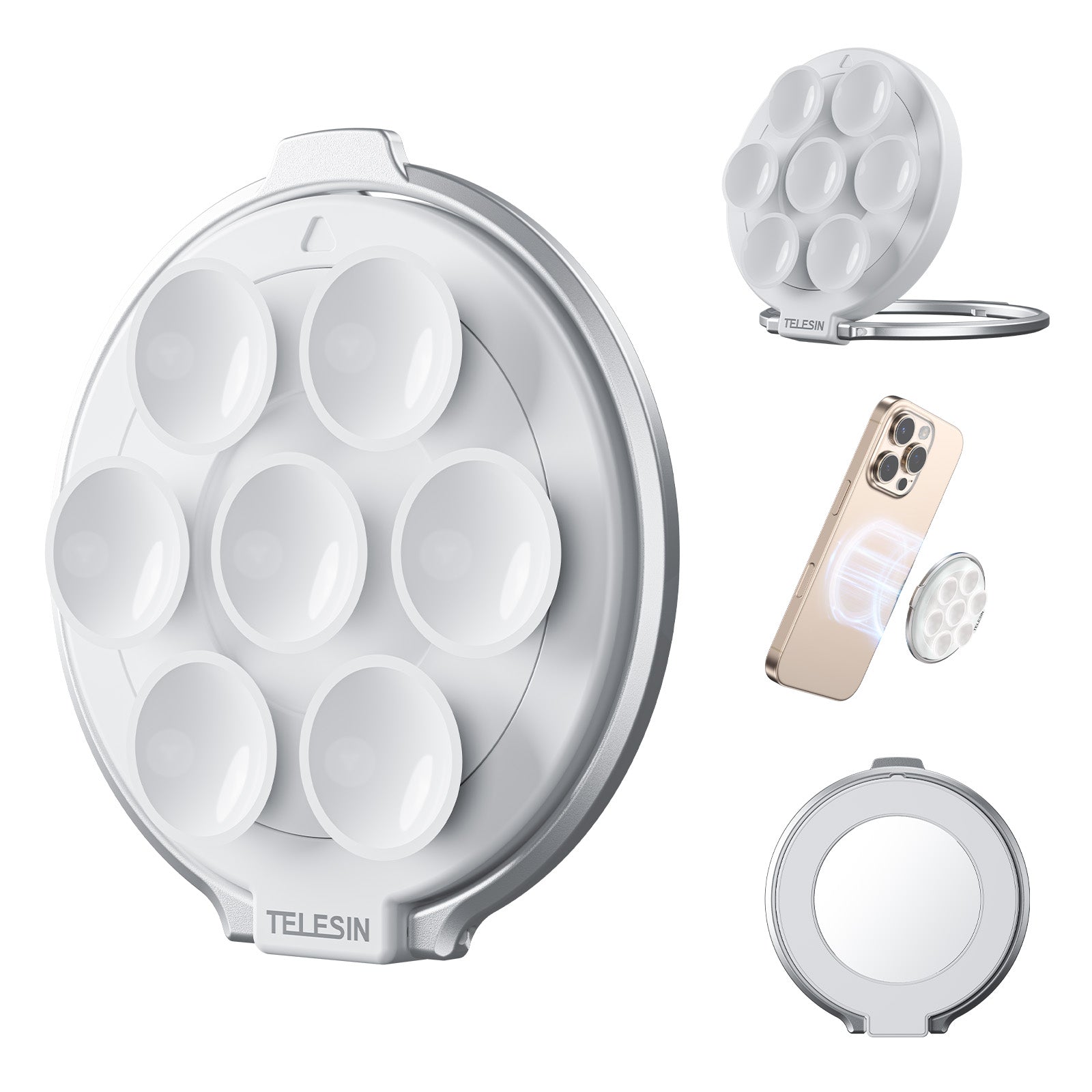 Telesin Magnetic Suction Cup Mount