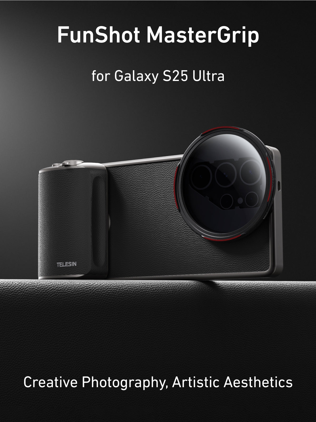 FunShot MasterGrip for Galaxy S25 Ultra（ filter set）