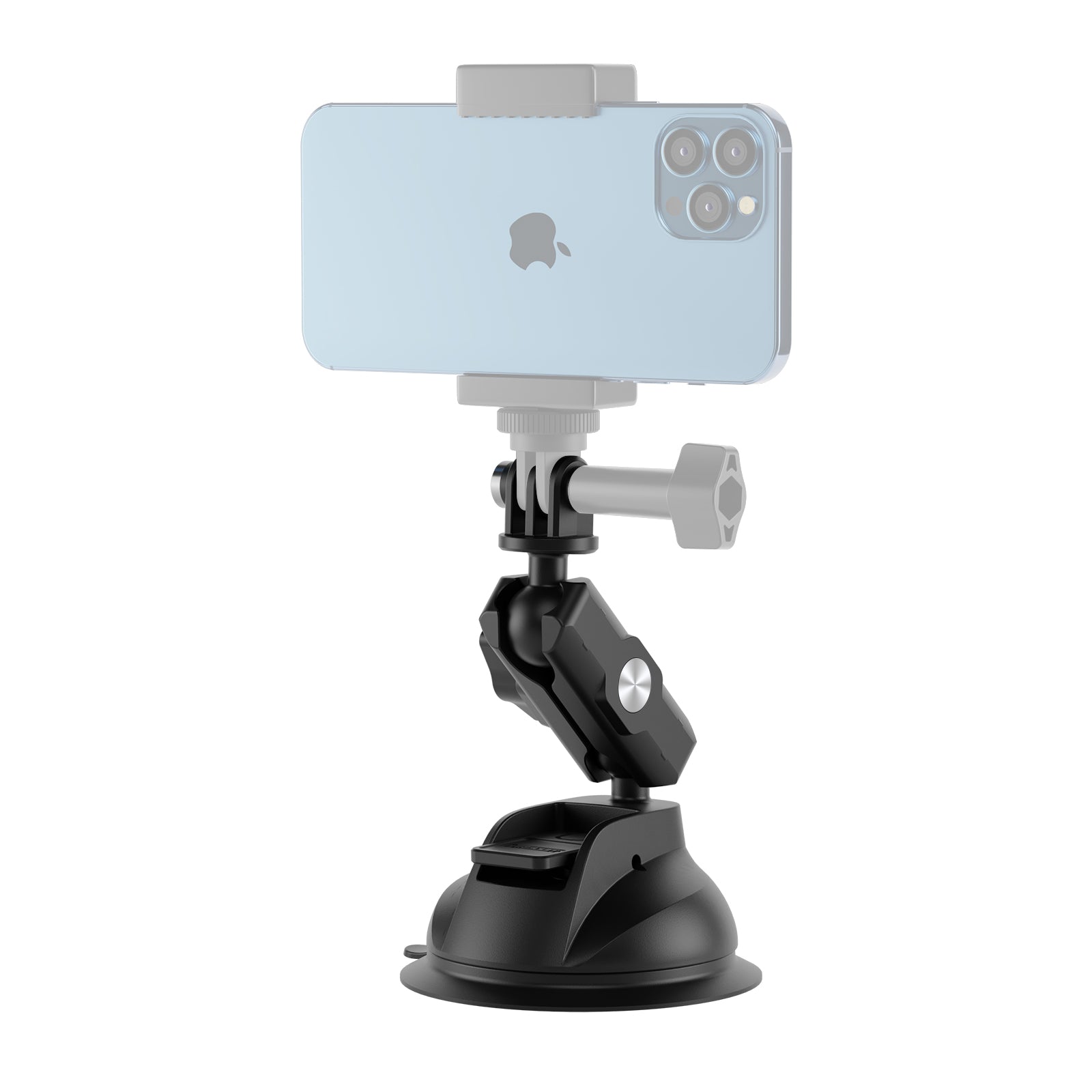 TELESIN Upgraded General Suction Cup Mount for Action Cameras