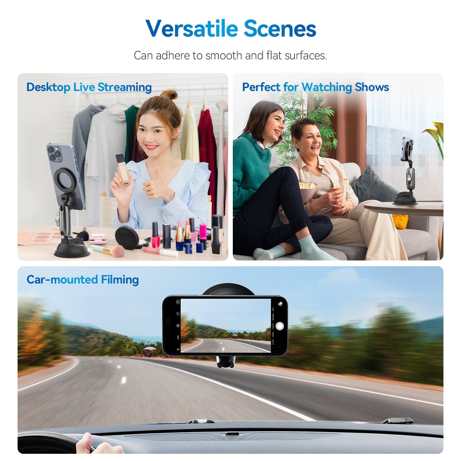 Magnetic Suction Car Phone Mount