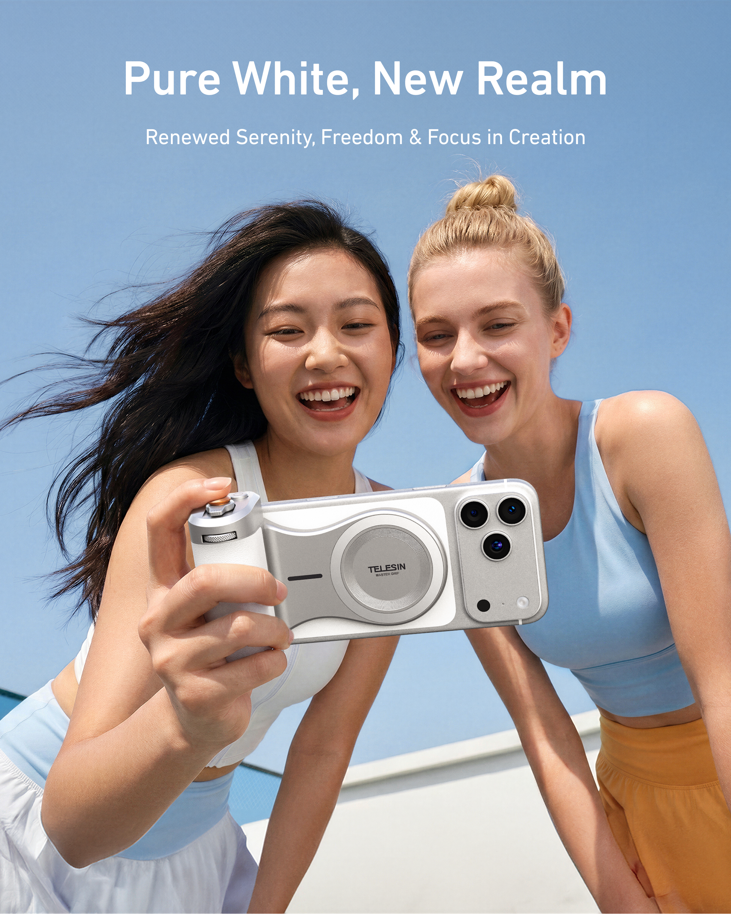 TELESIN Magnetic Pro Shot Imaging Camera Grip