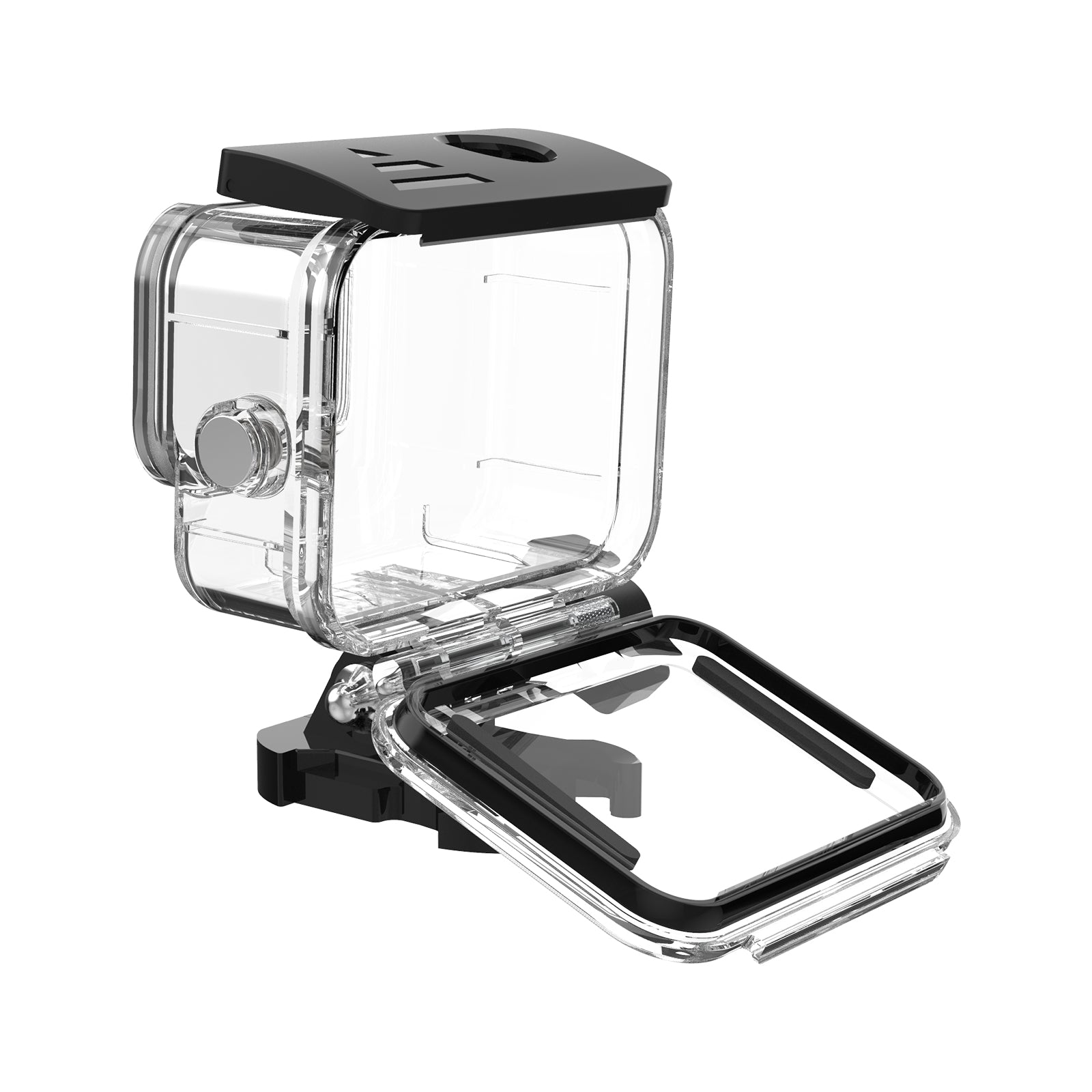 Waterproof Case with Lens Filter for GoPro 9-12