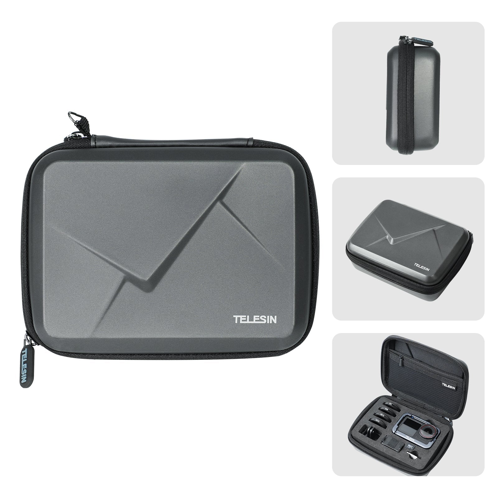 TELESIN Medium Shock-Resistant Case for Action Series