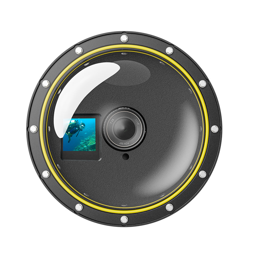 TELESIN Dome Port for DJI ACTION 3/4/5