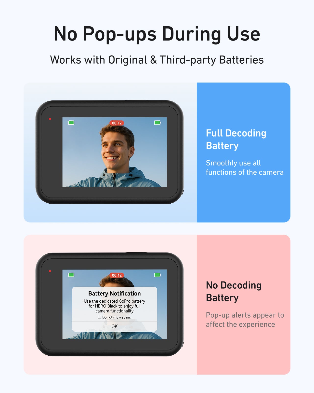 Pocket Charger with Battery Kit For Hero 13