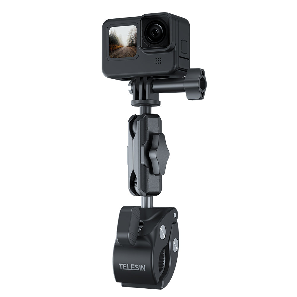 TELESIN Plastic Universal Handlebar Mount Tube Clamp