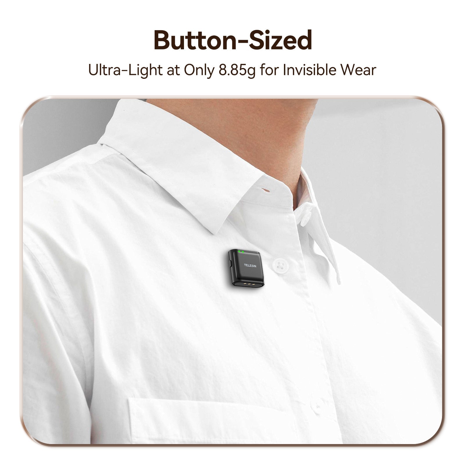 Telesin Mobile Button Microphone