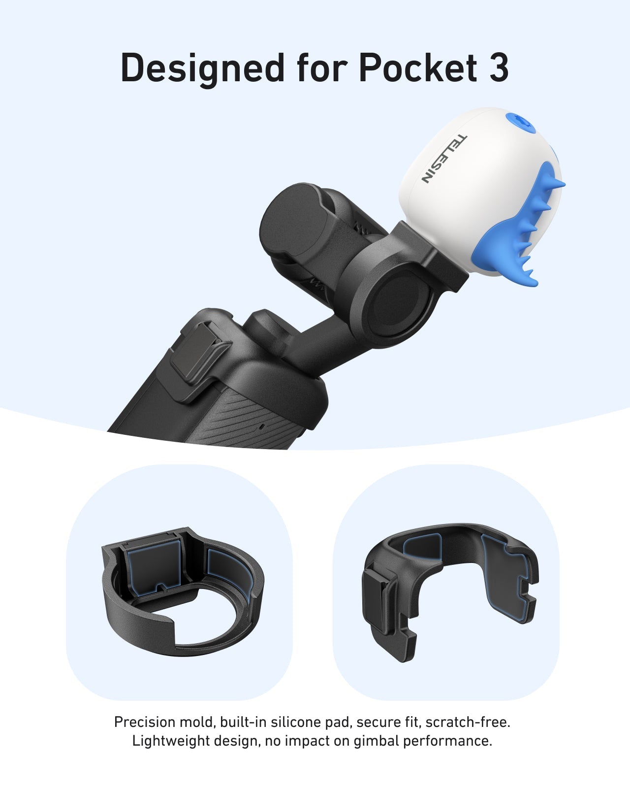 Mini Monster Fill Light Kit for DJI Osmo Pocket 3