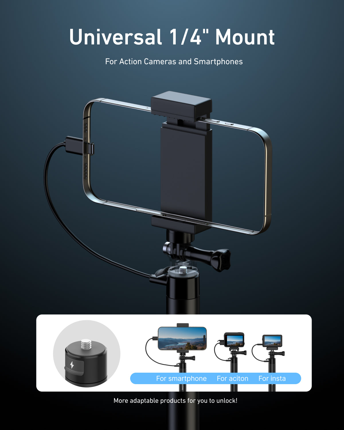 Power Selfie Stick 2.0