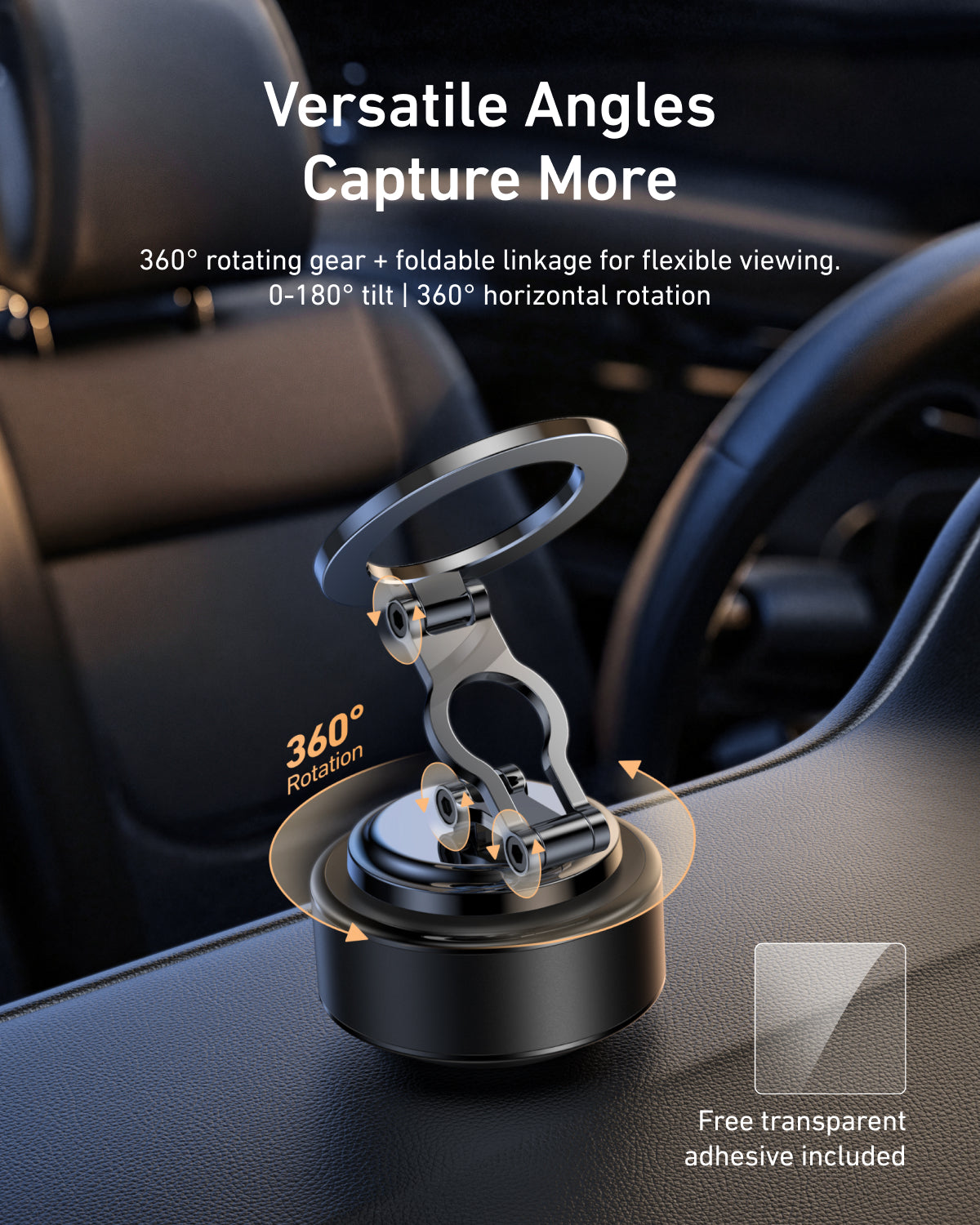 Telesin Magnetic Electric Suction Cup