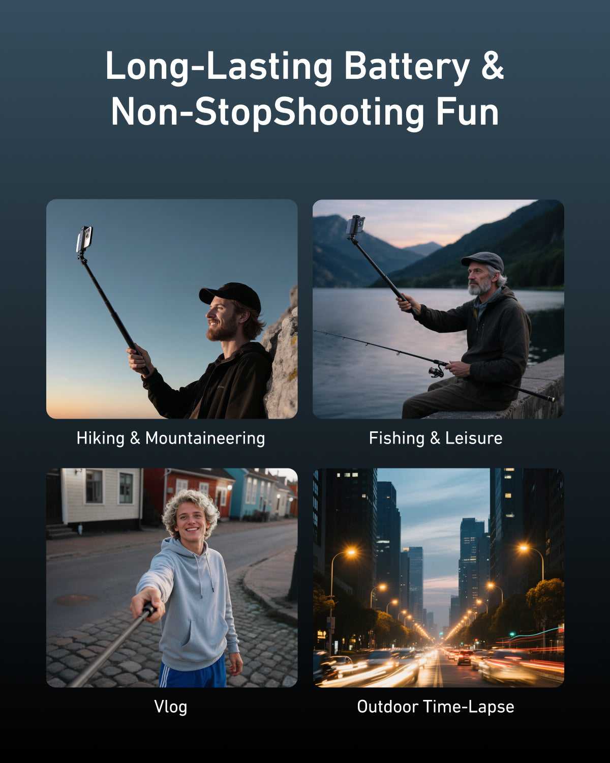 Power Selfie Stick 2.0