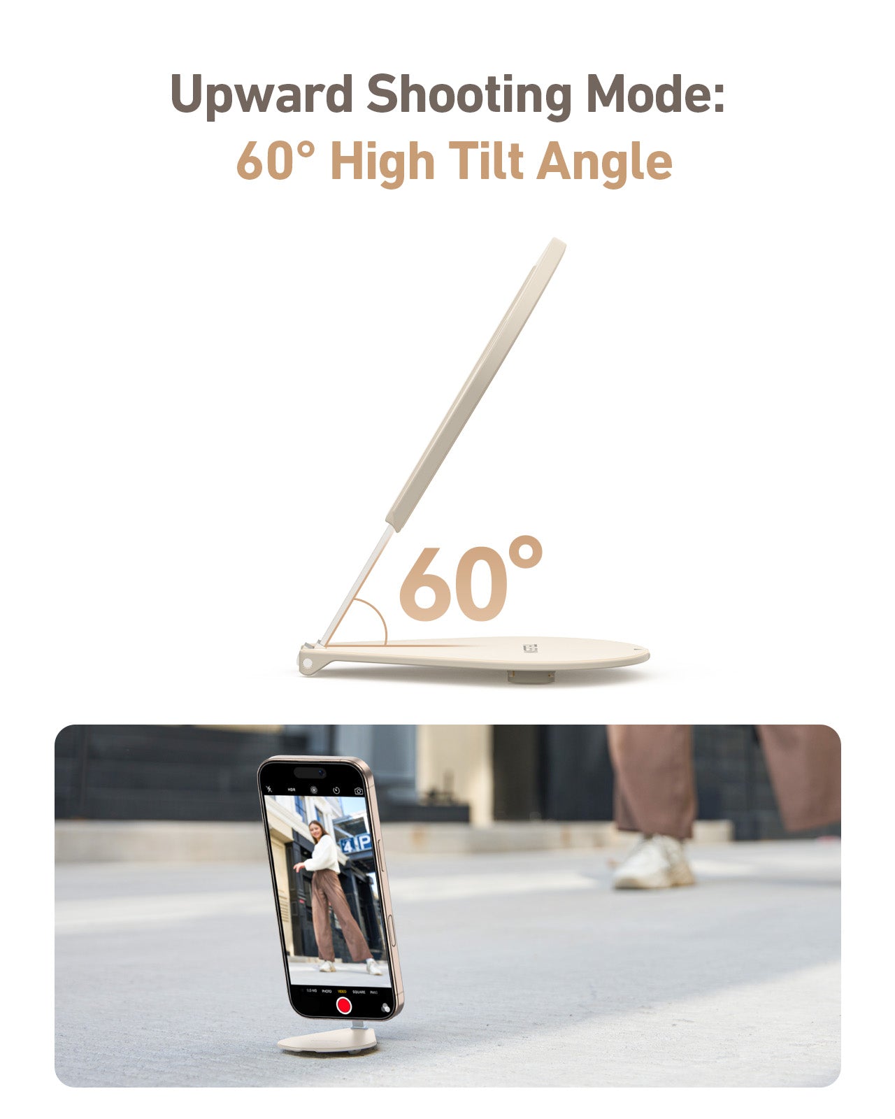 TELESIN Waterdrop-shaped Phone Stand