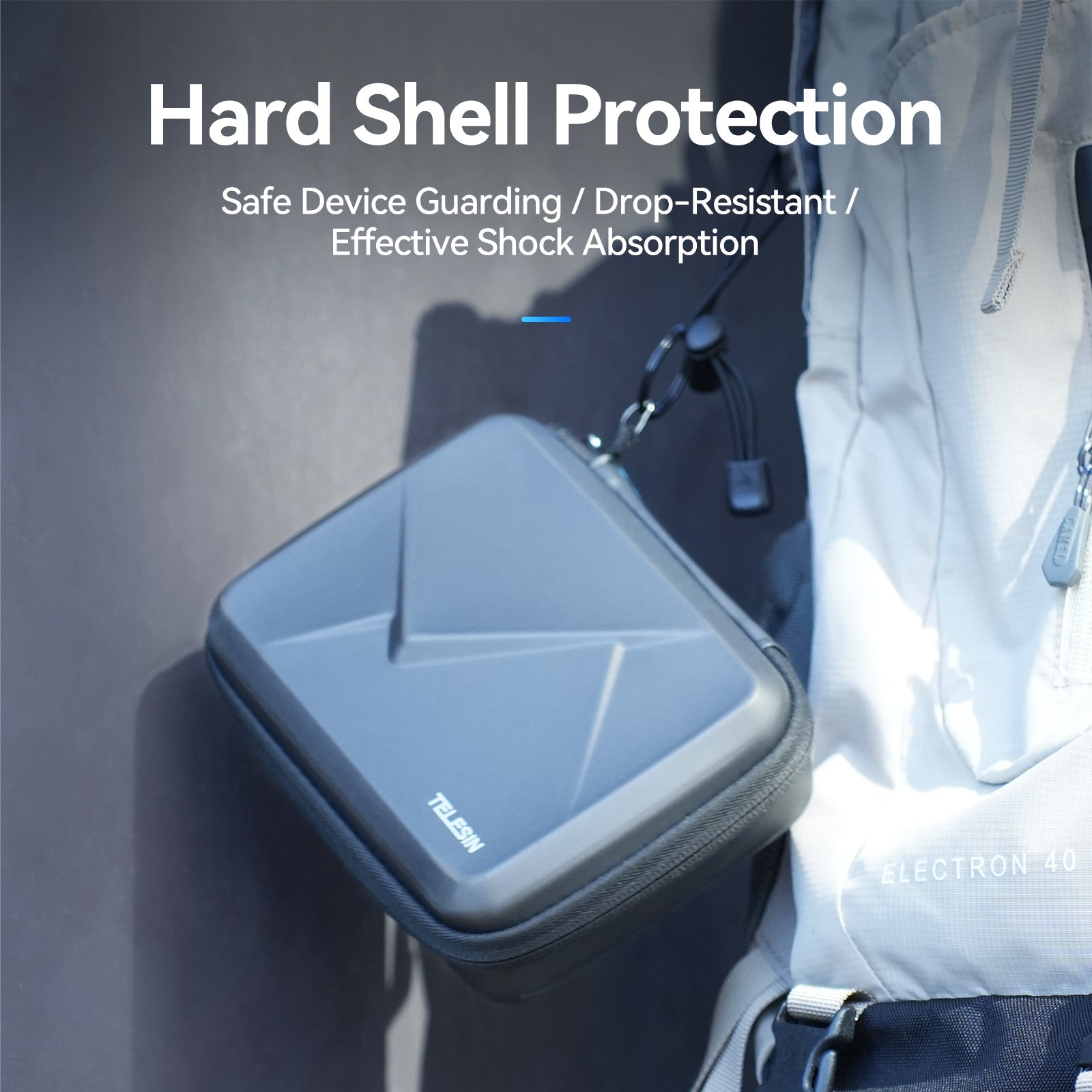 TELESIN Medium Shock-Resistant Case for Action Series