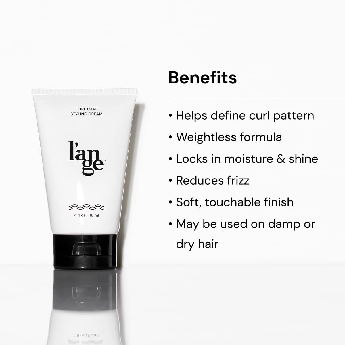 L'ANGE Hair Styling Cream for Curly Hair (8 oz) - View 3