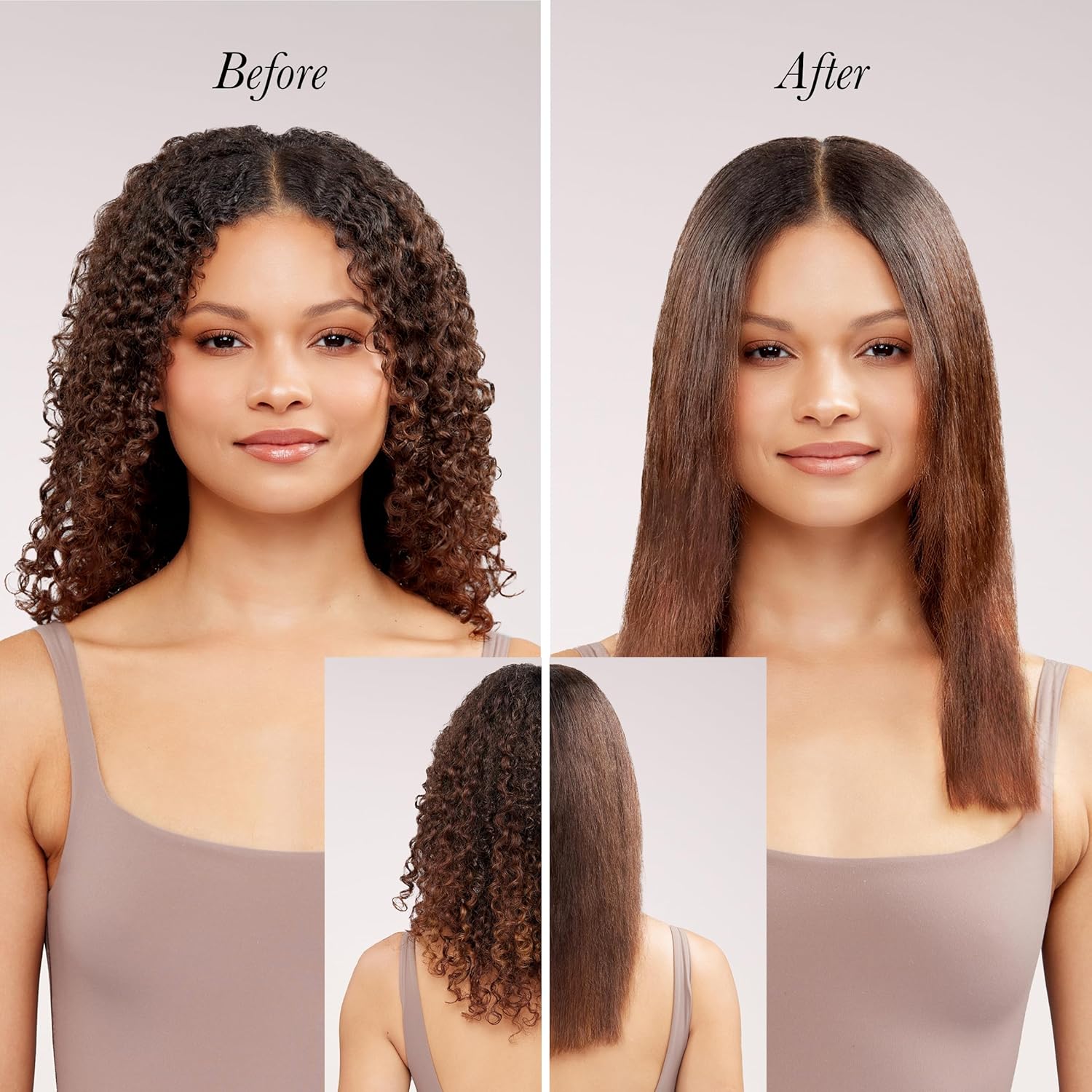 L'ANGE HAIR Mane Pass Straightening Hot Brush (Black) - View 6
