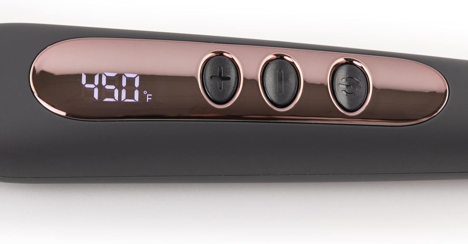 L'ANGE HAIR Le Vite Straightening Brush (Black) - View 5