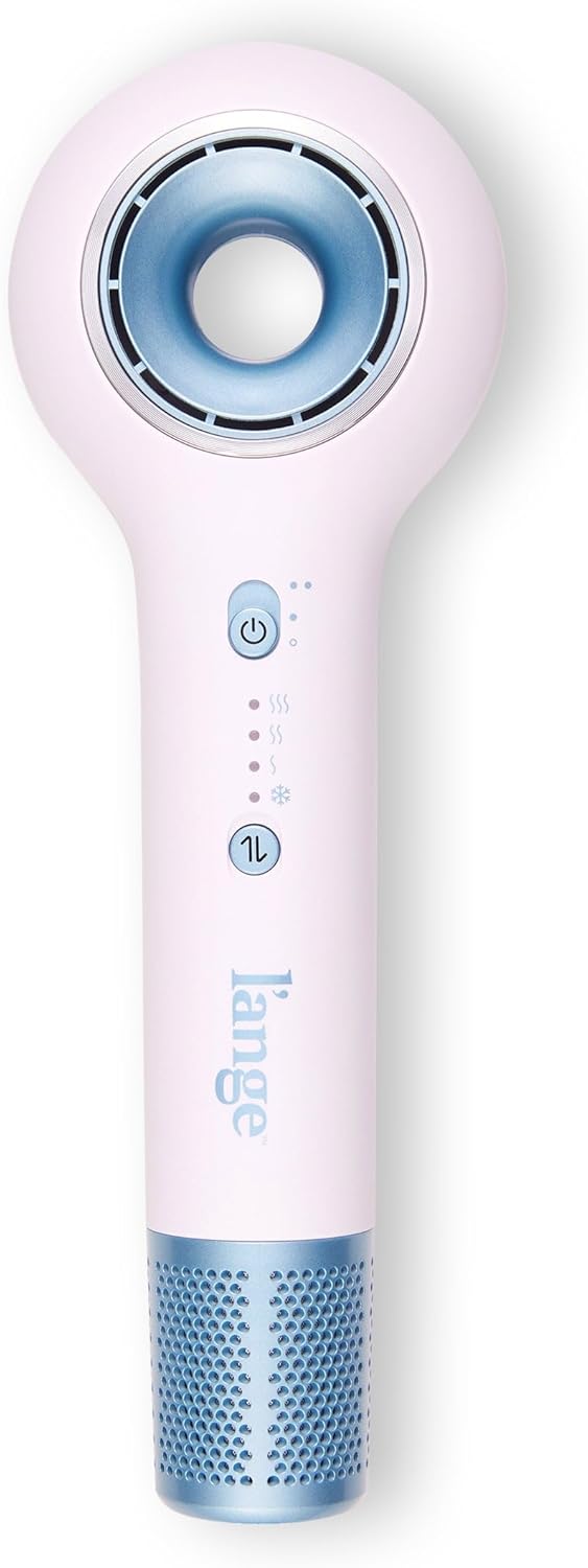 L’Ange Hair Axia HaloRing Ionic Hair Dryer (White) - Main image