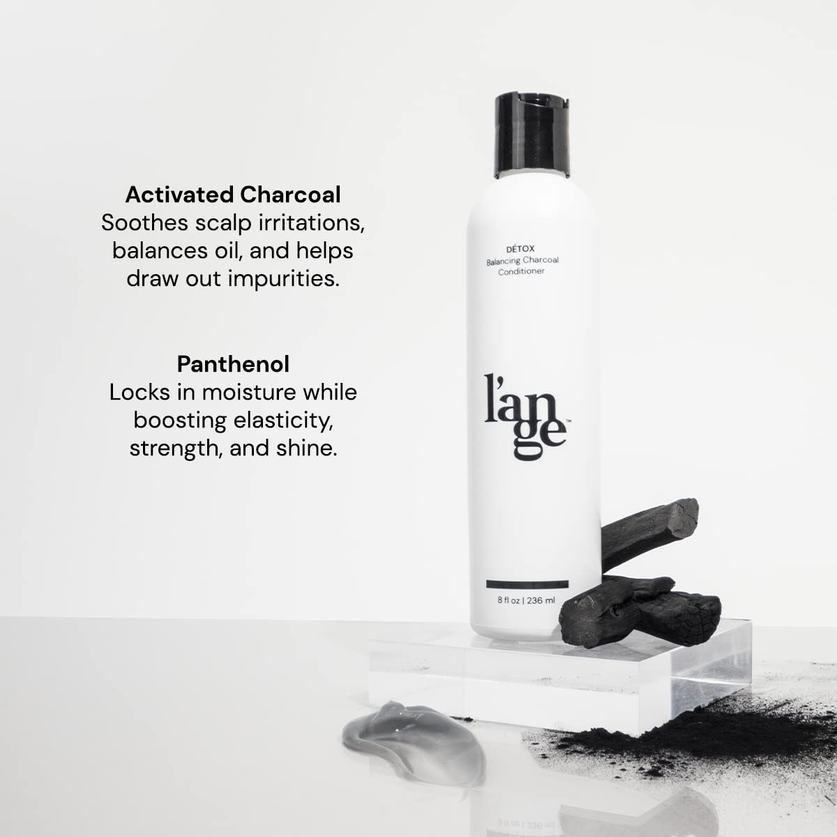 L'ANGE HAIR Détox Balancing Charcoal Conditioner (Sulfate Free) - View 2
