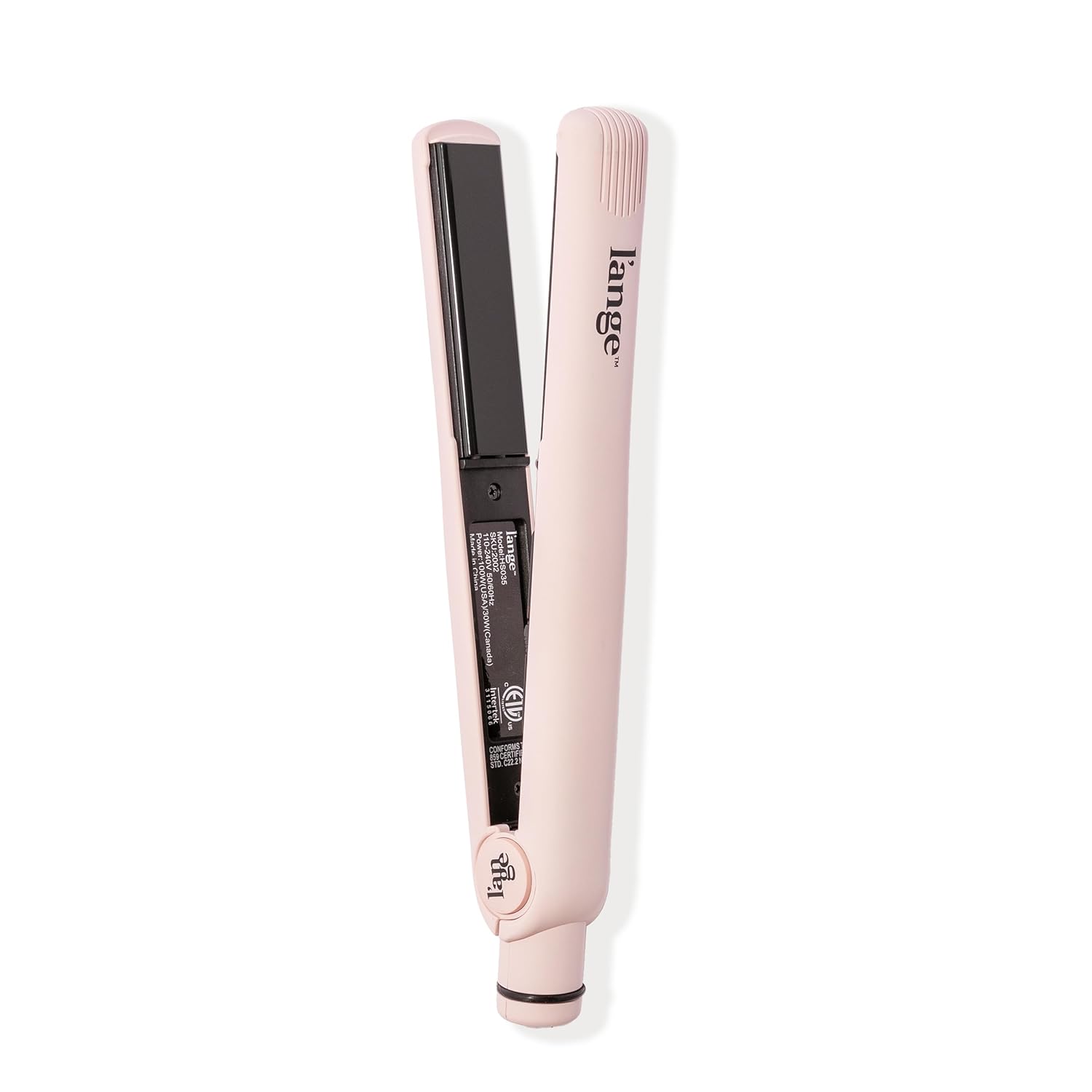L'ANGE HAIR Aplatir Ceramic 1" Flat Iron (Blush) - Main image