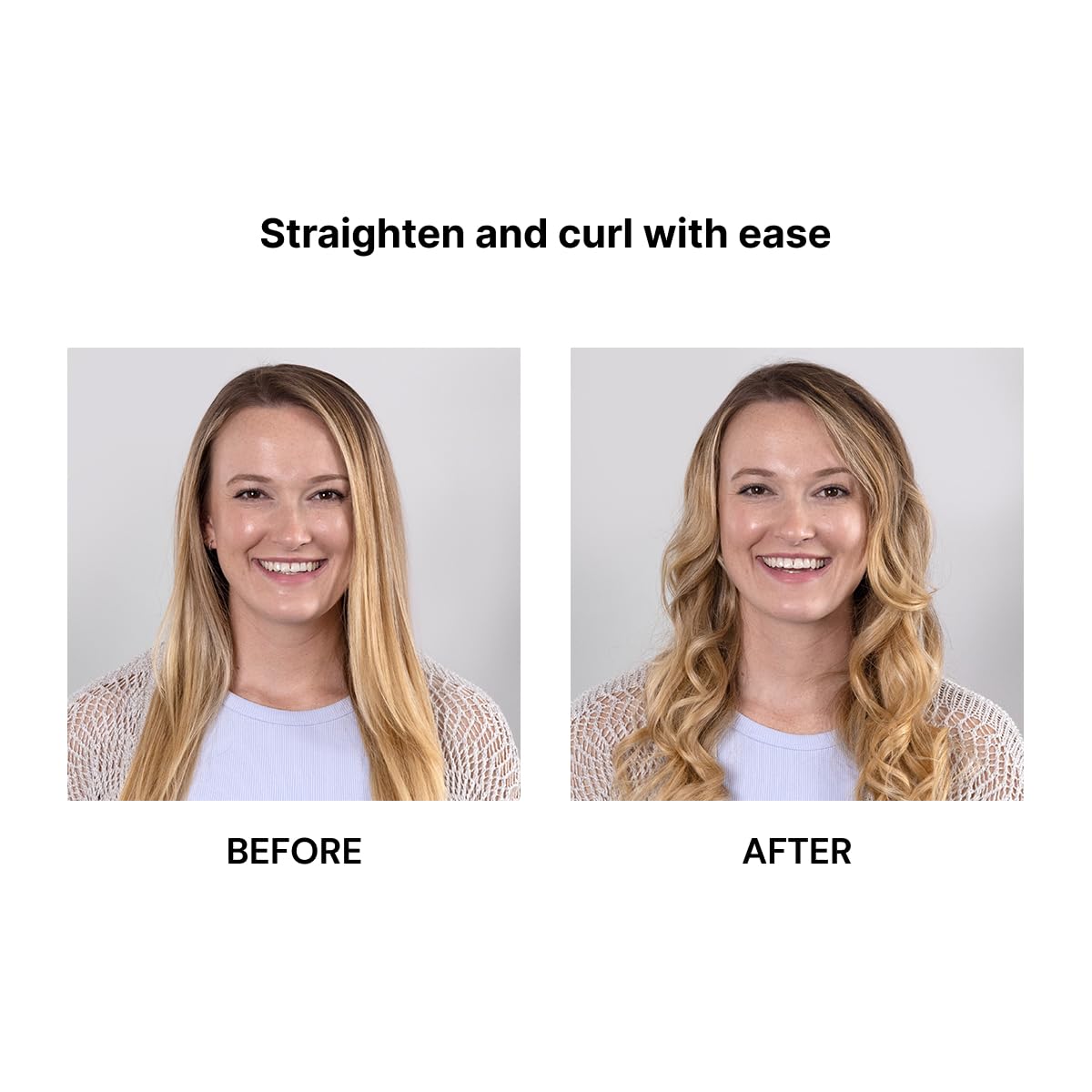 L'ANGE HAIR Aplatir Ceramic 1" Flat Iron (Blush) - View 3