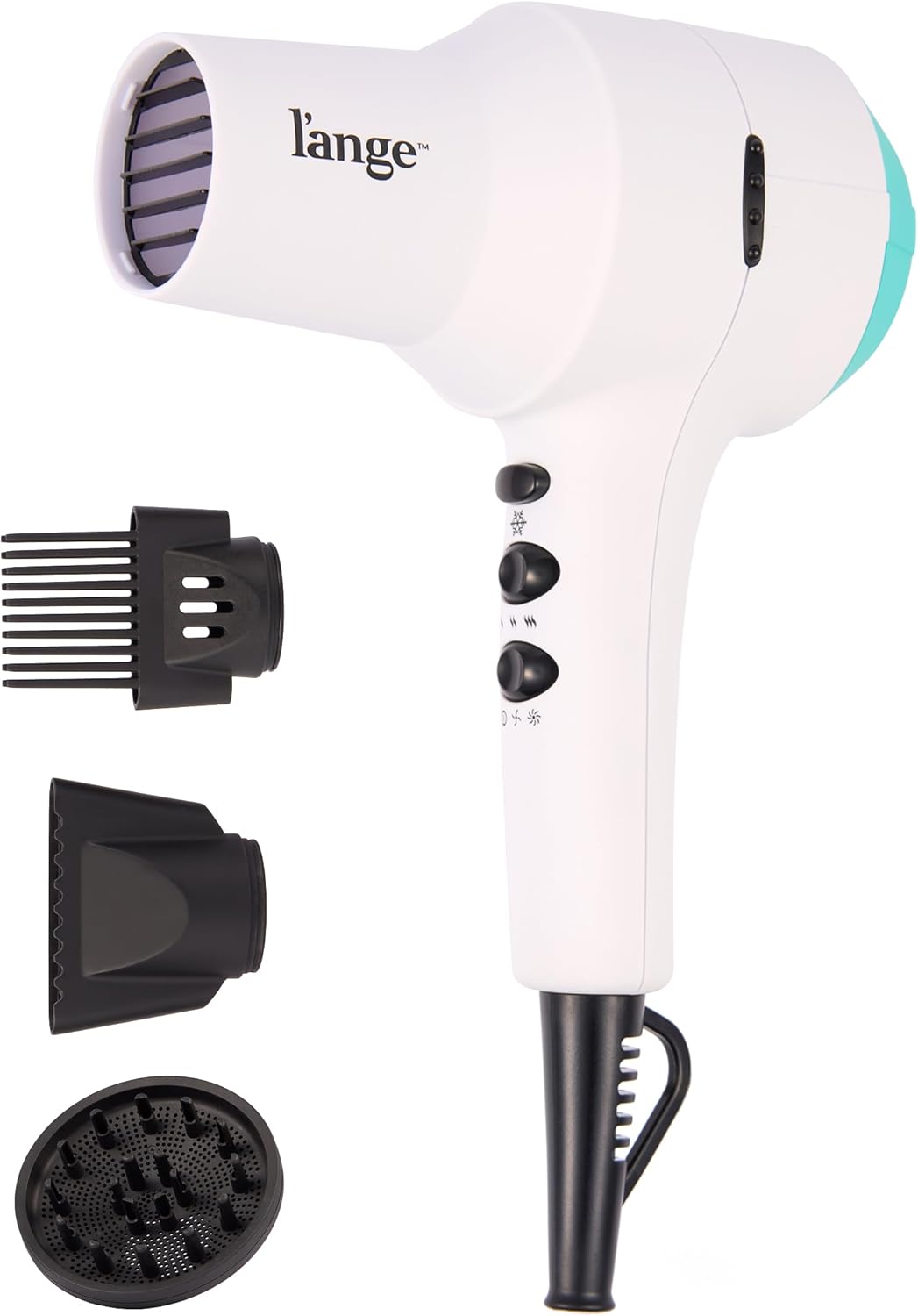 L'ANGE HAIR PowerStyle Turbo Ionic Hair Dryer (White) - Main image