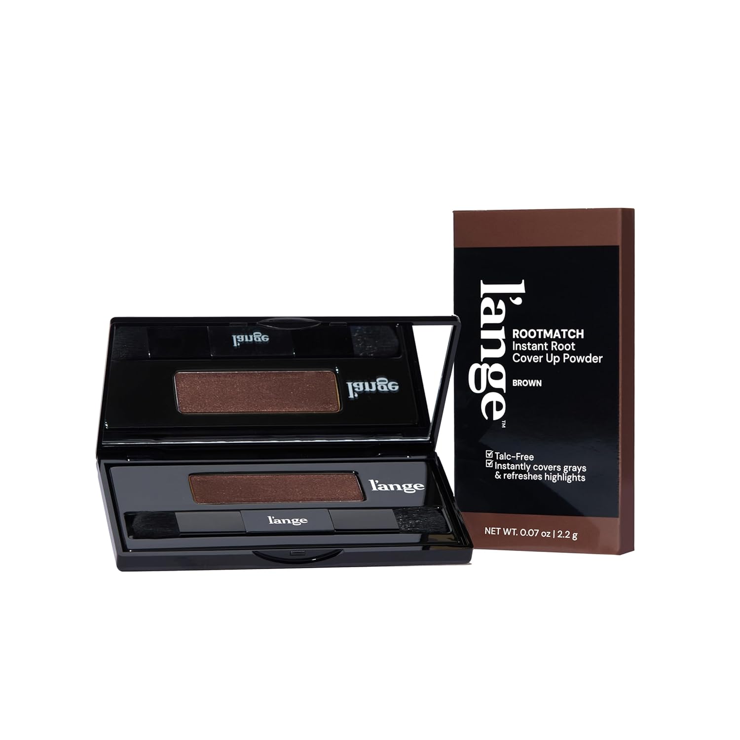 L'ANGE HAIR RootMatch Instant Root Cover Up Powder (Brown) - Main image