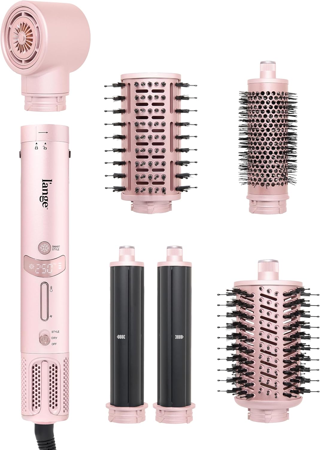 L'ANGE HAIR TurboStyle All-in-One Air Styling & Drying System (Blush) - Main image