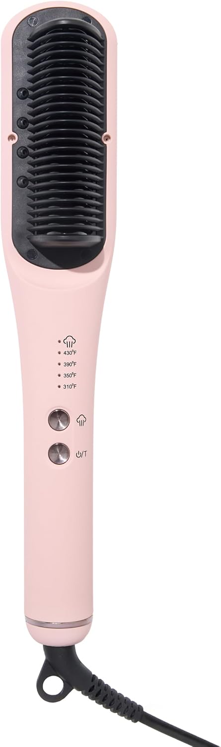 L'ANGE HAIR SteamSmooth Steam Smoothing Comb (Blush) - Main image