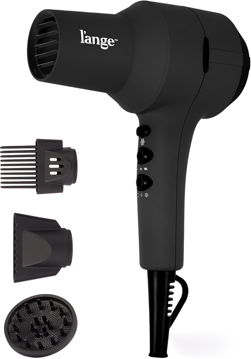 L'ANGE HAIR PowerStyle Turbo Ionic Hair Dryer (Black) - Main image