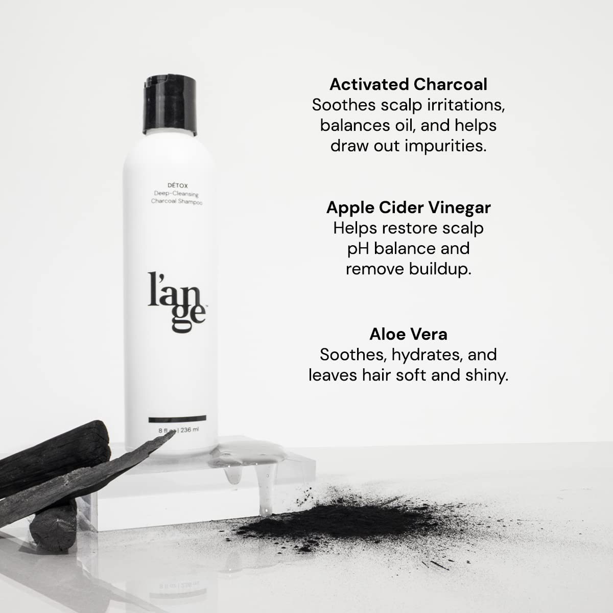 L’ange Hair Détox Deep-Cleansing Charcoal Shampoo - View 2