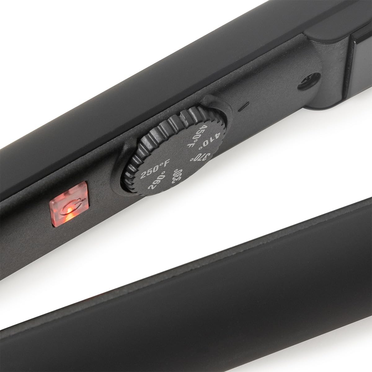 L'ANGE HAIR Le Ceramique 1-Pass Flat Iron Hair Straightener (Black) - View 6